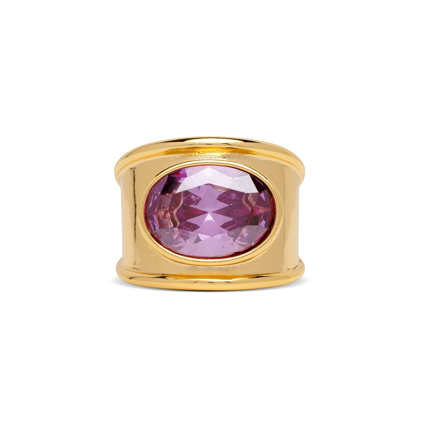 June Chunky Birth Stone Ring