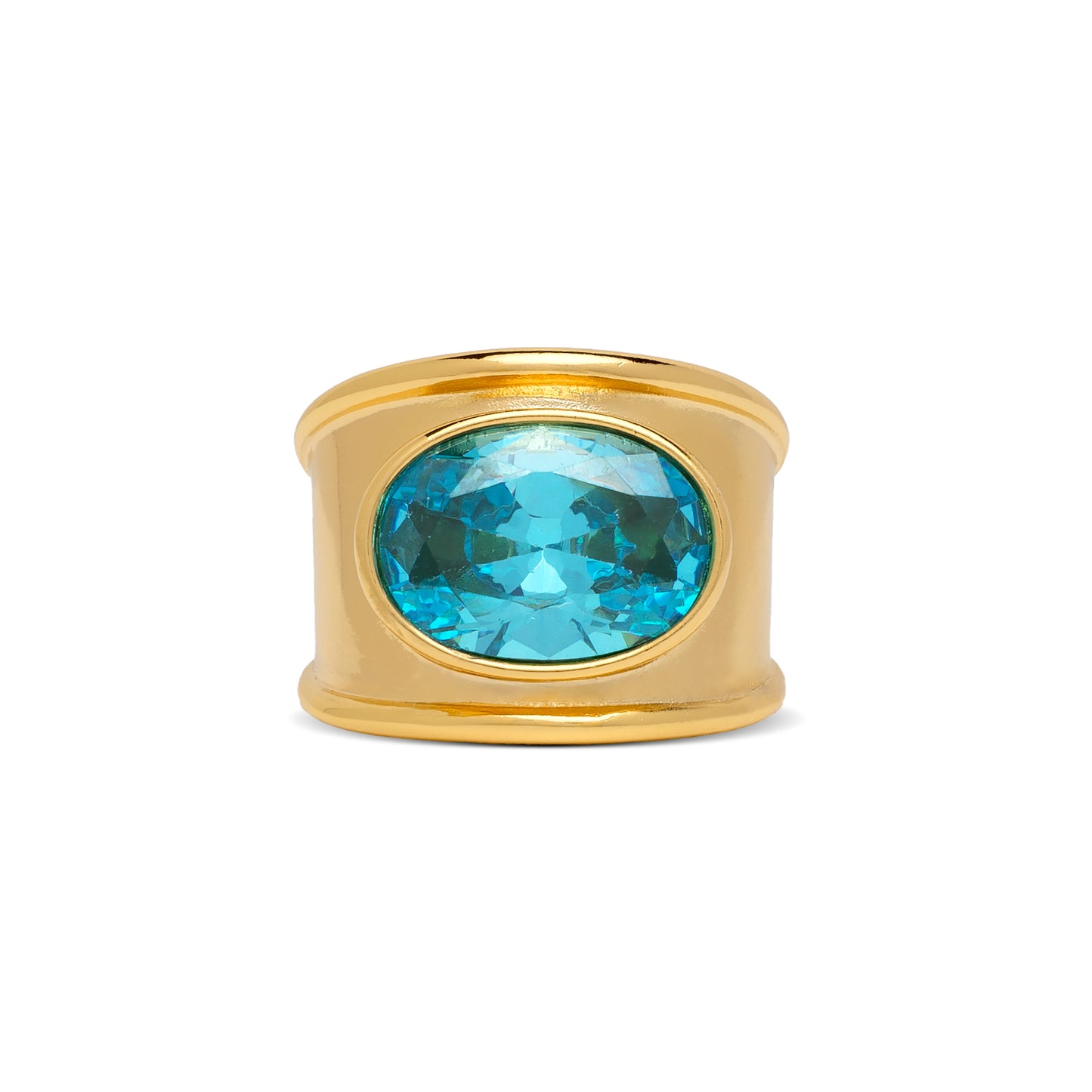 March Chunky Birth Stone Ring