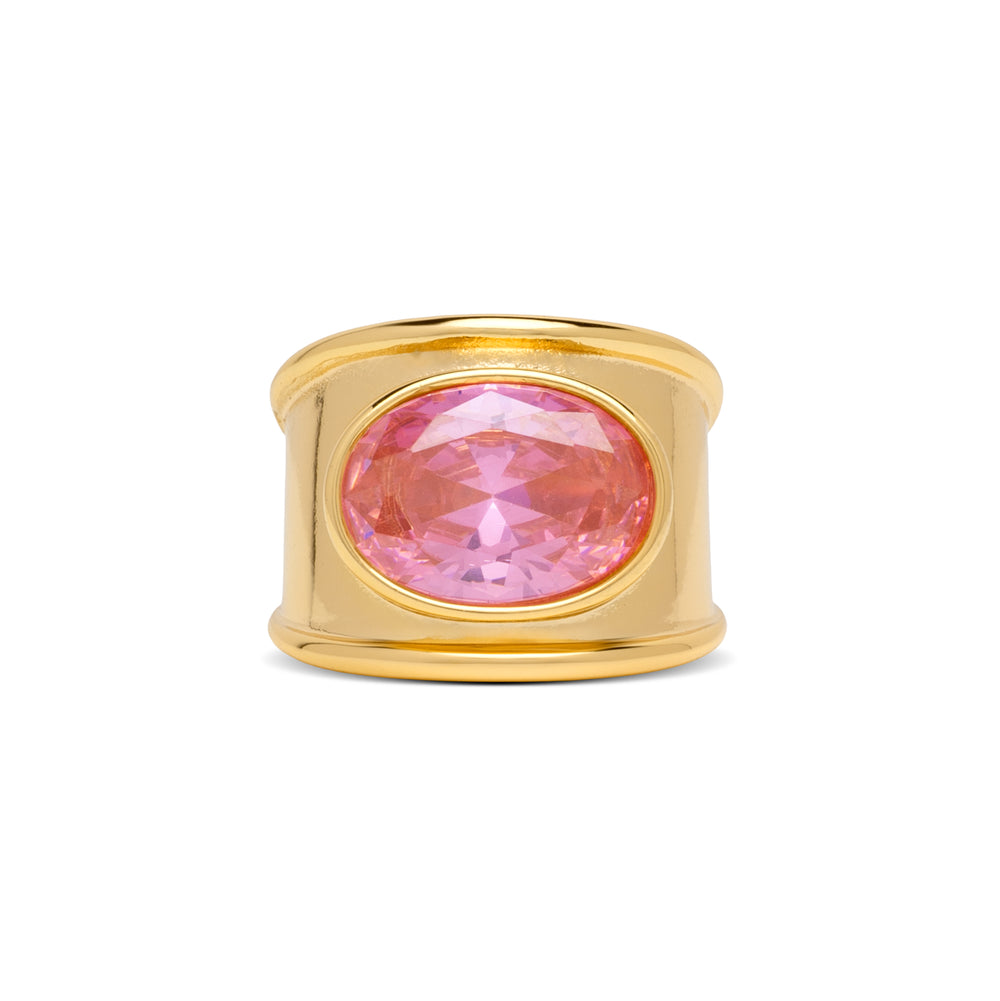 October Chunky Birth Stone Ringy)
