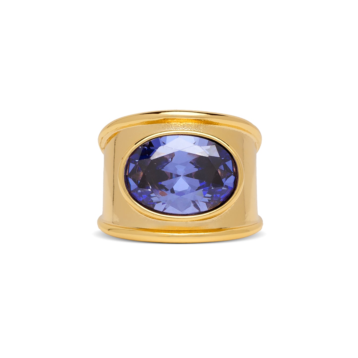 September Chunky Birth Stone Ring