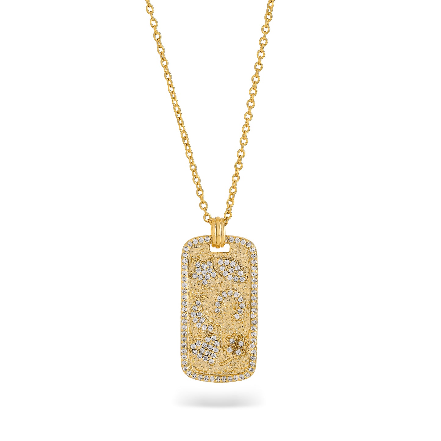 Lucky Symbols Tarot Charm Necklace