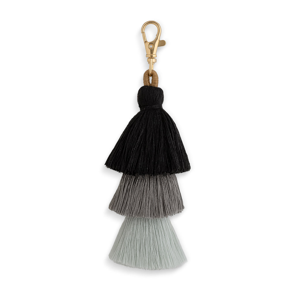 Black Bag Tassel Charm