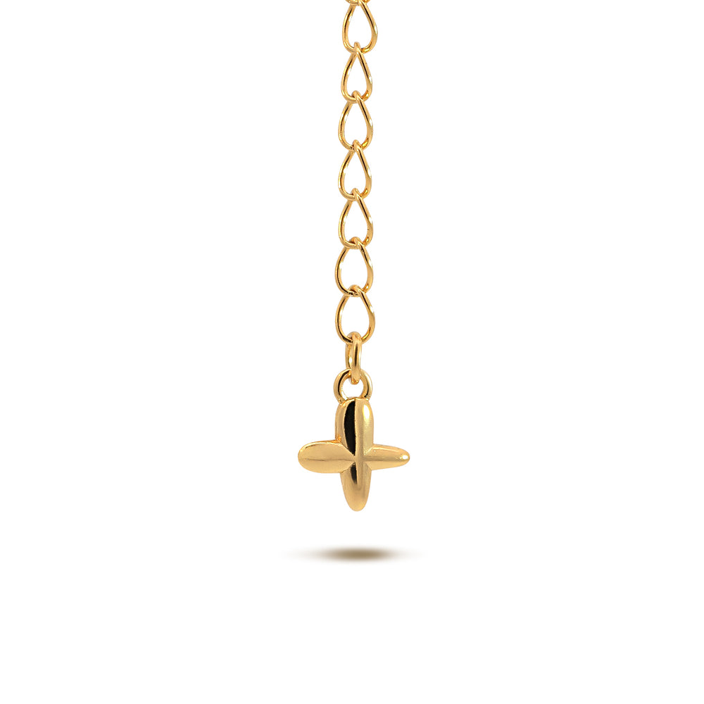 
                      
                        Embellished T-Bar with Clear Cubic Zirconia Necklace
                      
                    