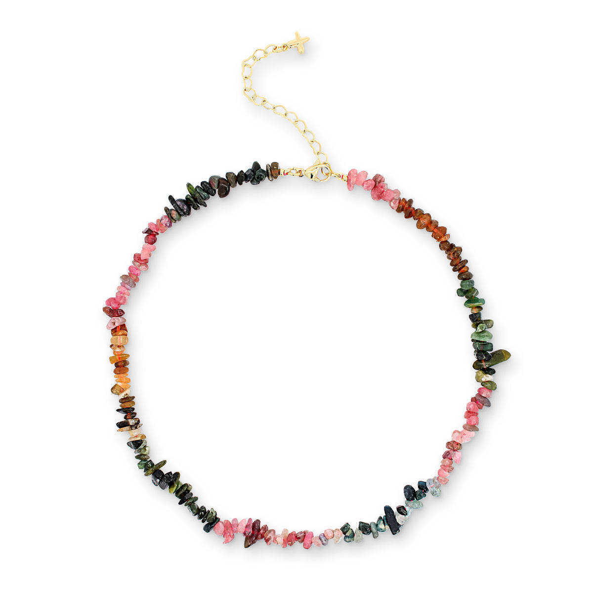 Multicoloured Stone Necklace