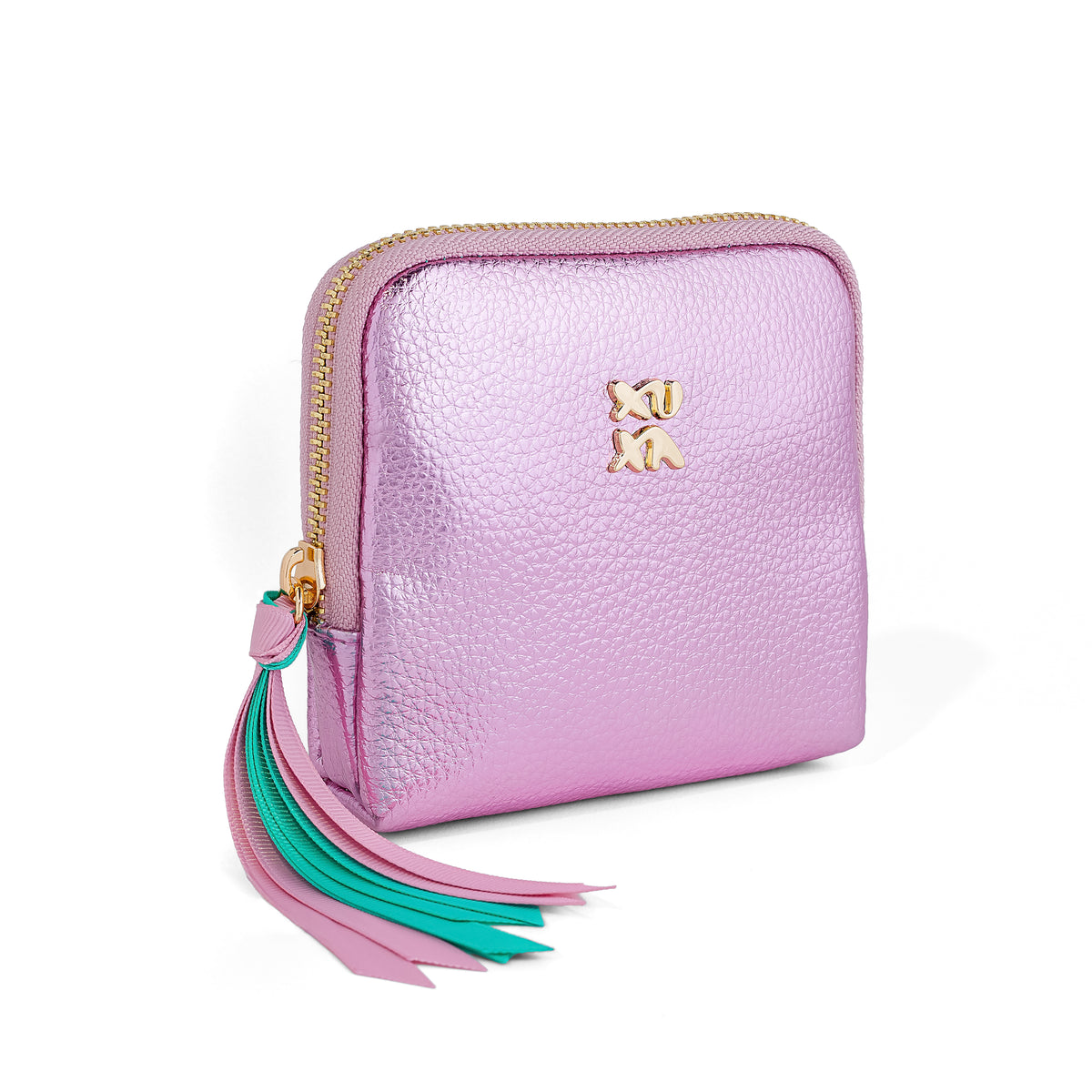 Trust Your Intuition Rose Pink Teal Slogan Jewellery Organiser