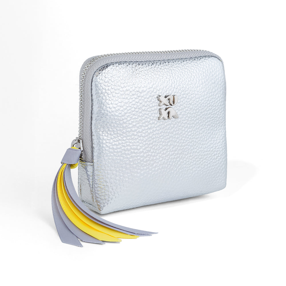 Written In Tthe Stars Silver and Yellow Slogan Jewellery Organiser