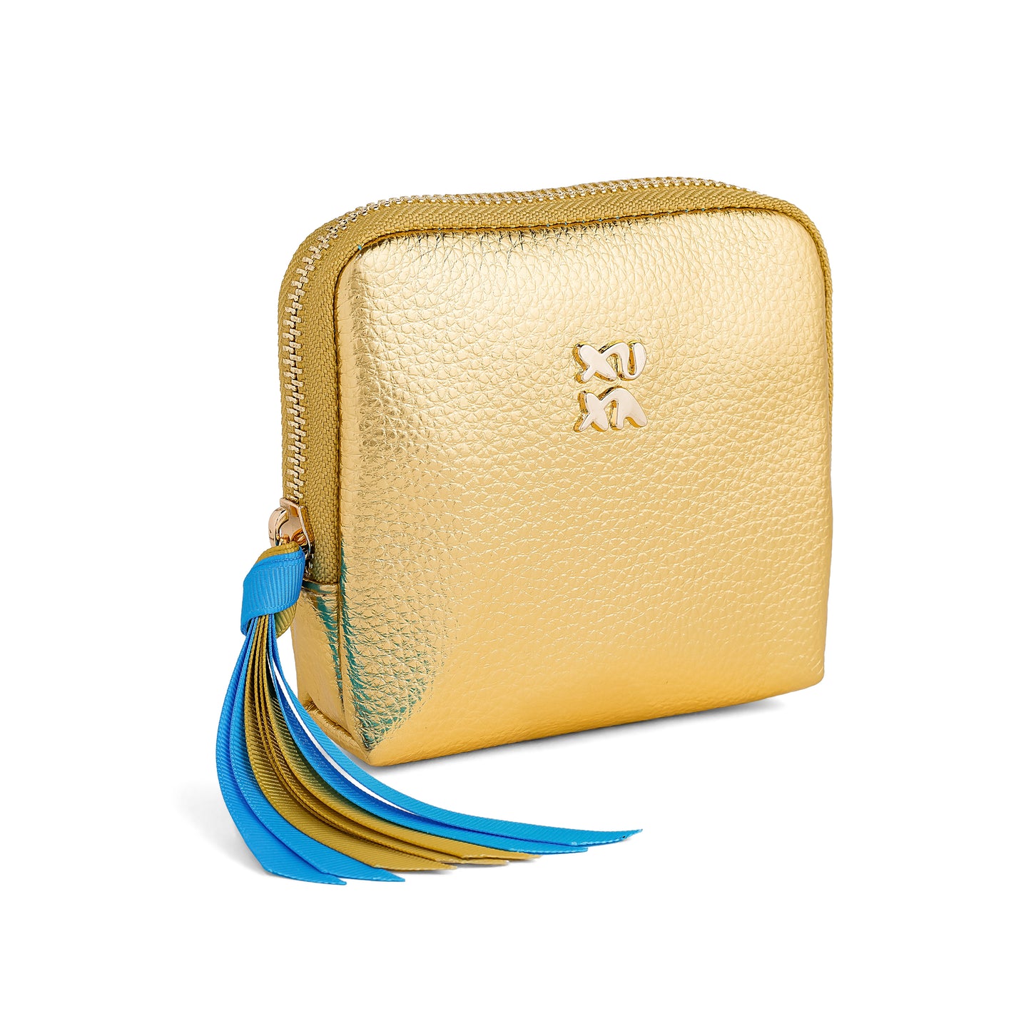 You're So Golden Gold and Blue Slogan Jewellery Organiser