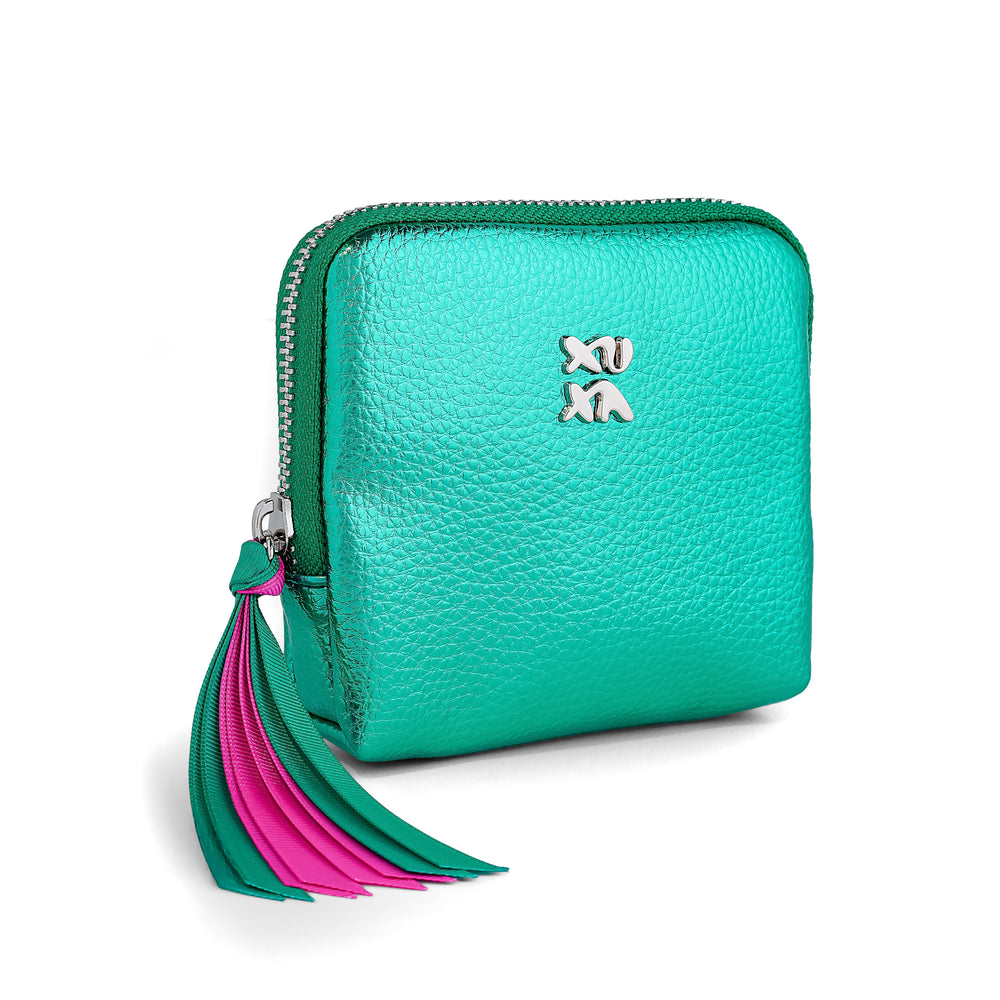 Born To Be Wild Green and Pink Slogan Jewellery Organiser